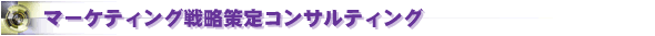 �}�[�P�e�B���O�헪����R���T���e�B���O